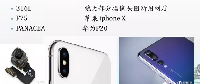 手機攝像頭MIM粉末（mò）冶金注射成型